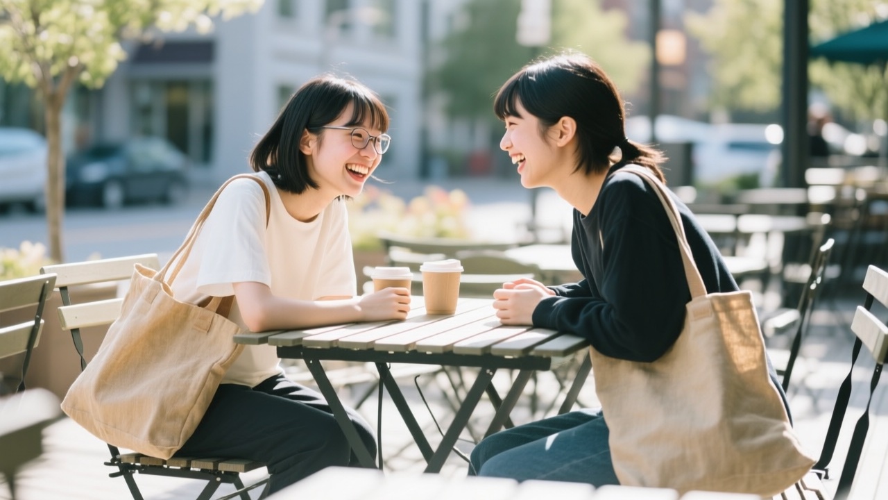 カナダワーホリの抽選（IEC）に申し込む若い女性