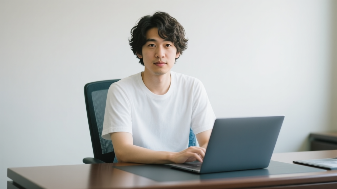 カナダのカフェで働く若い女性バリスタ